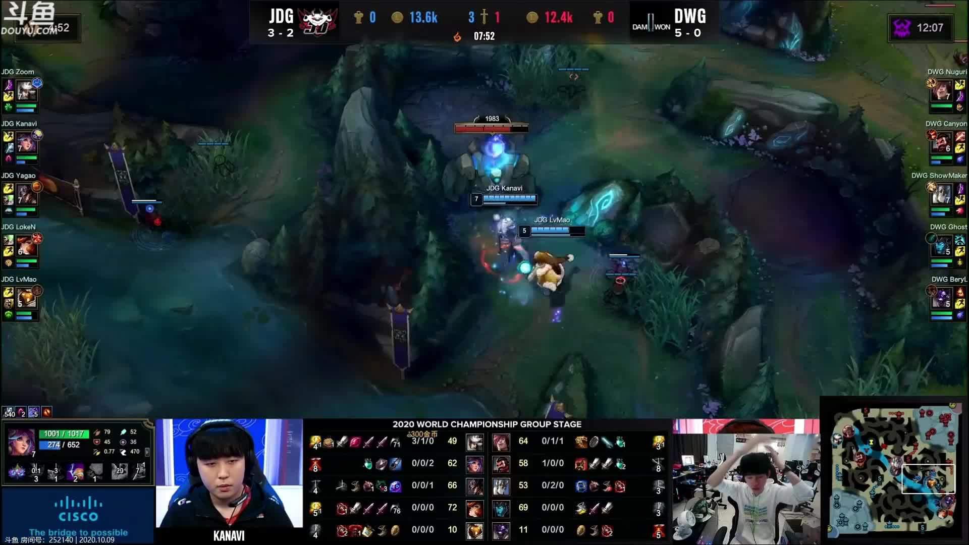 Doinb遭遇十五持续失利，DWG教练压力巨大！